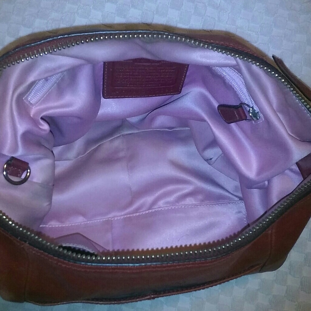 Authentic Red Coach Purse - Picture 5 of 5